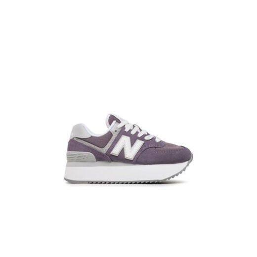 New Balance Sneakersy WL574ZSP Fioletowy ze sklepu MODIVO w kategorii Buty sportowe damskie - zdjęcie 170951658
