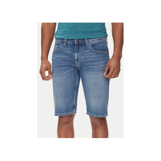 Tommy Jeans Szorty jeansowe Ronnie DM0DM18792 Niebieski Slim Fit ze sklepu MODIVO w kategorii Spodenki męskie - zdjęcie 170951716