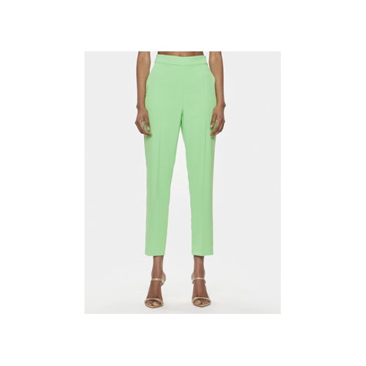 Pinko Spodnie materiałowe Parano Pantalone . 102861 7624 Zielony Regular Fit ze sklepu MODIVO w kategorii Spodnie damskie - zdjęcie 170951955
