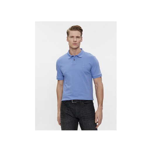 Boss Polo Passenger 50507803 Niebieski Slim Fit ze sklepu MODIVO w kategorii T-shirty męskie - zdjęcie 170952065