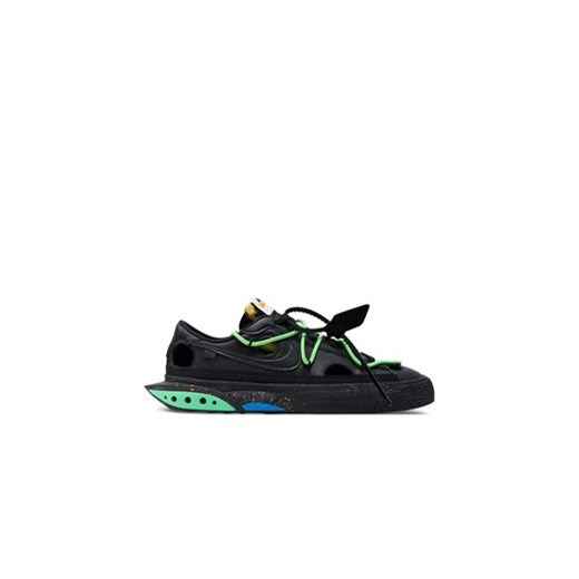 Nike Sneakersy Blazer Low'77 / OW DH7863 001 Czarny ze sklepu MODIVO w kategorii Buty sportowe męskie - zdjęcie 170952087