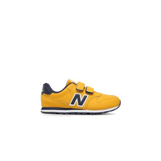New Balance Sneakersy PV500VG1 Żółty ze sklepu MODIVO w kategorii Buty sportowe dziecięce - zdjęcie 170952176