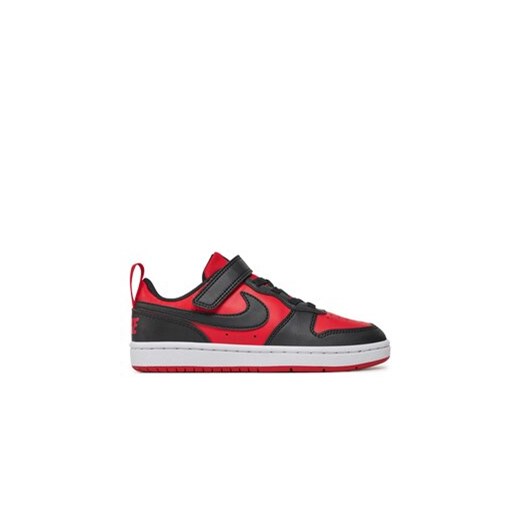 Nike Sneakersy Court Borough Low Recraft (PS) DV5457 600 Czerwony ze sklepu MODIVO w kategorii Buty sportowe dziecięce - zdjęcie 170952295