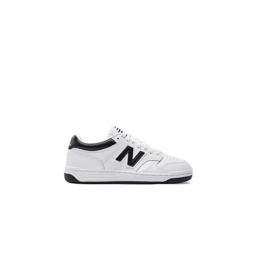 New Balance Sneakersy BB480LBK Biały ze sklepu MODIVO w kategorii Buty sportowe męskie - zdjęcie 170952376