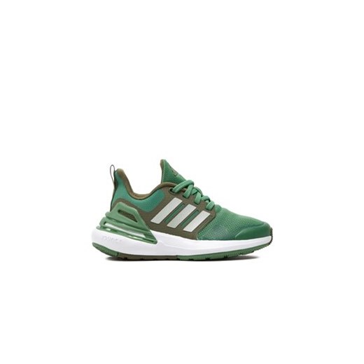 adidas Sneakersy RapidaSport Bounce Lace IF8552 Zielony ze sklepu MODIVO w kategorii Buty sportowe dziecięce - zdjęcie 170952517