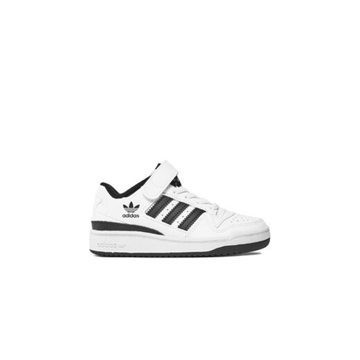 adidas Sneakersy Forum Low IF2651 Biały ze sklepu MODIVO w kategorii Buty sportowe dziecięce - zdjęcie 170952745