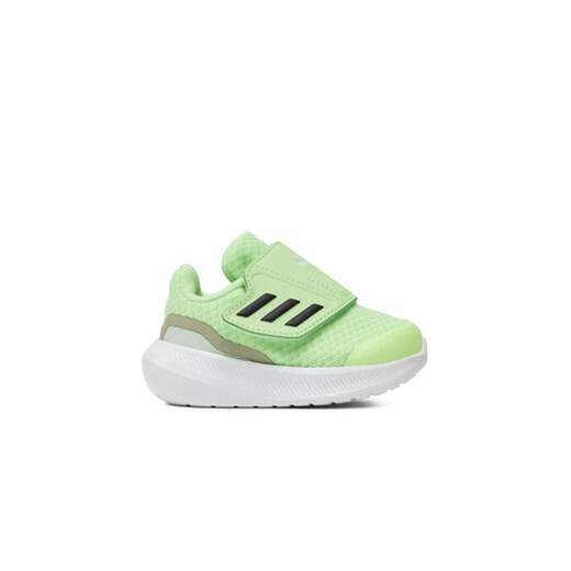adidas Sneakersy RunFalcon 3.0 Hook-and-Loop IE5903 Zielony ze sklepu MODIVO w kategorii Buty sportowe dziecięce - zdjęcie 170952928