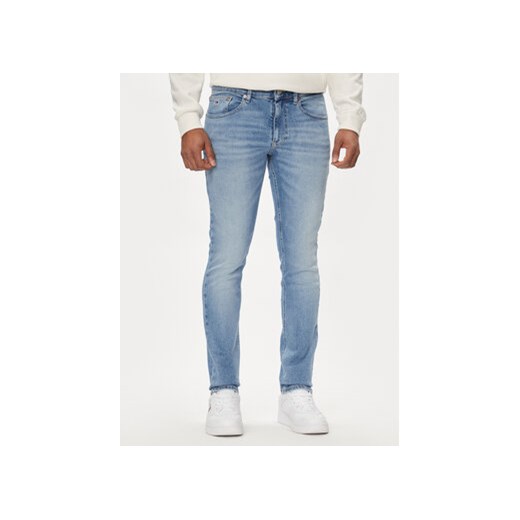 Tommy Jeans Jeansy Scanton DM0DM18137 Niebieski Slim Fit ze sklepu MODIVO w kategorii Jeansy męskie - zdjęcie 170952959