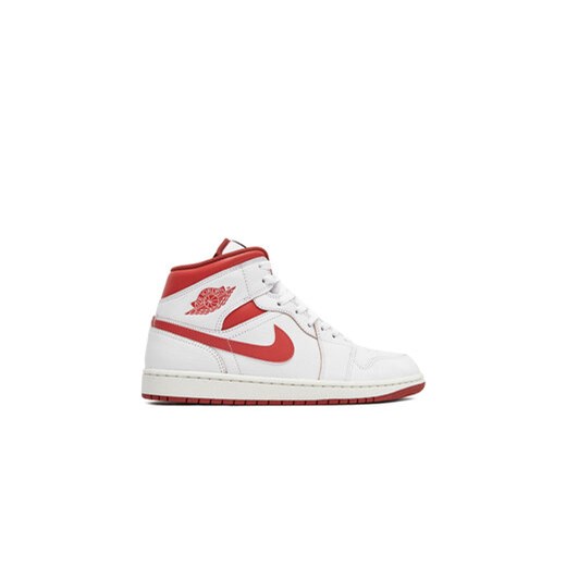 Nike Sneakersy Air Jordan 1 Mid Se FJ3458 160 Biały ze sklepu MODIVO w kategorii Buty sportowe męskie - zdjęcie 170953468
