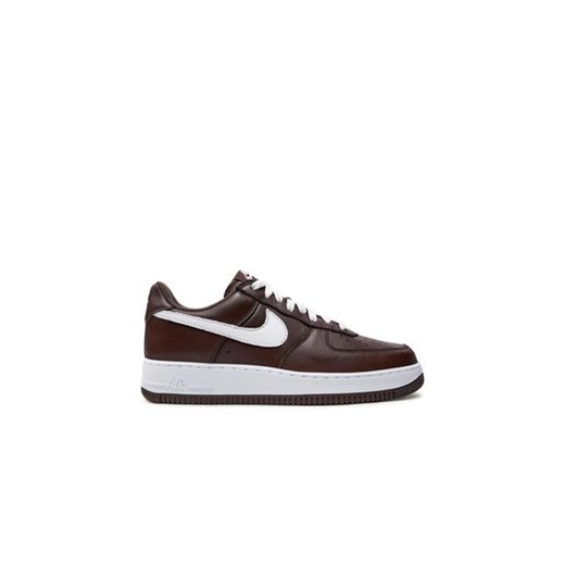 Nike Sneakersy Air Fore 1 Low Retro Qs FD7039 200 Brązowy ze sklepu MODIVO w kategorii Buty sportowe męskie - zdjęcie 170953587