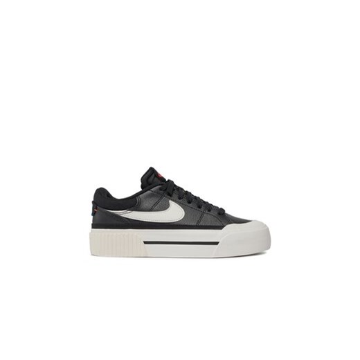 Nike Sneakersy Court Legacy Lift DM7590 001 Czarny ze sklepu MODIVO w kategorii Trampki damskie - zdjęcie 170953589