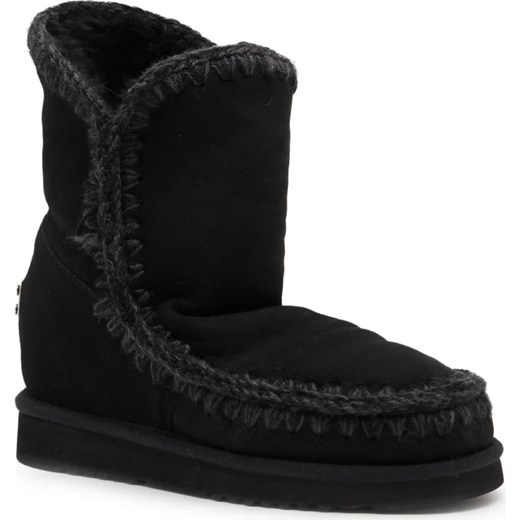MOU Skórzane śniegowce | z dodatkiem wełny Mou 37 okazyjna cena Gomez Fashion Store