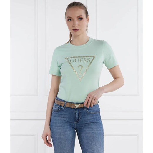 GUESS T-shirt | Regular Fit ze sklepu Gomez Fashion Store w kategorii Bluzki damskie - zdjęcie 170954098