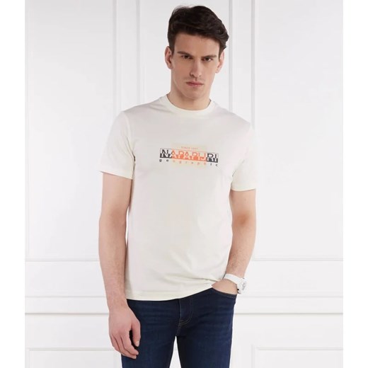 Napapijri T-shirt | Regular Fit ze sklepu Gomez Fashion Store w kategorii T-shirty męskie - zdjęcie 170954129