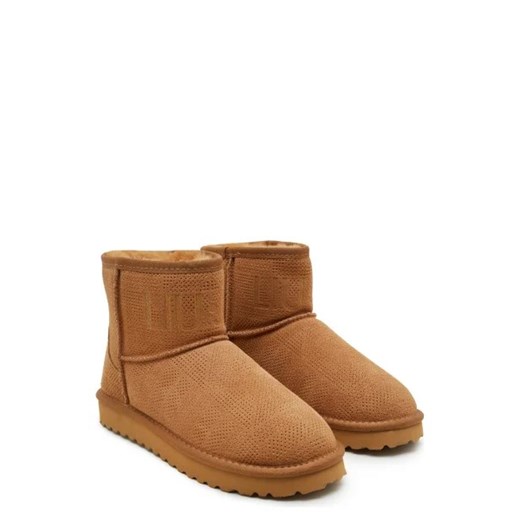 Liu Jo Skórzane śniegowce JIL 02 - ANKLE BOOT PERFORATED COW SUEDE SAND Liu Jo 36 okazja Gomez Fashion Store