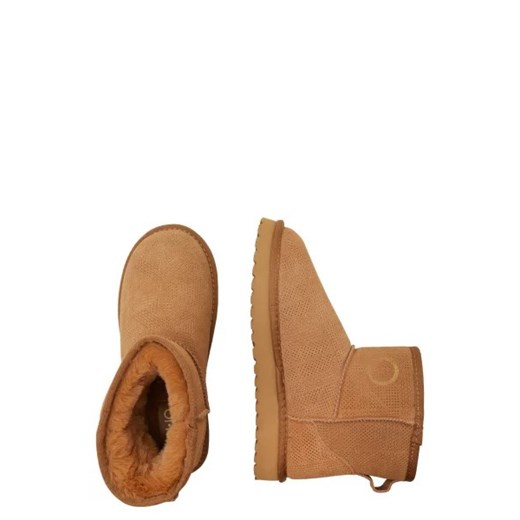 Liu Jo Skórzane śniegowce JIL 02 - ANKLE BOOT PERFORATED COW SUEDE SAND Liu Jo 41 promocyjna cena Gomez Fashion Store