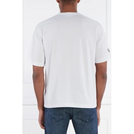 Biały t-shirt męski Emporio Armani