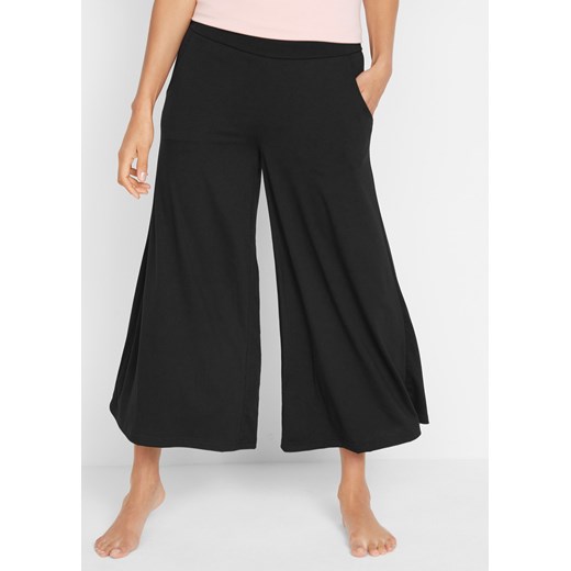Spodnie culotte, długość do łydki ze sklepu bonprix w kategorii Spodnie damskie - zdjęcie 170955946