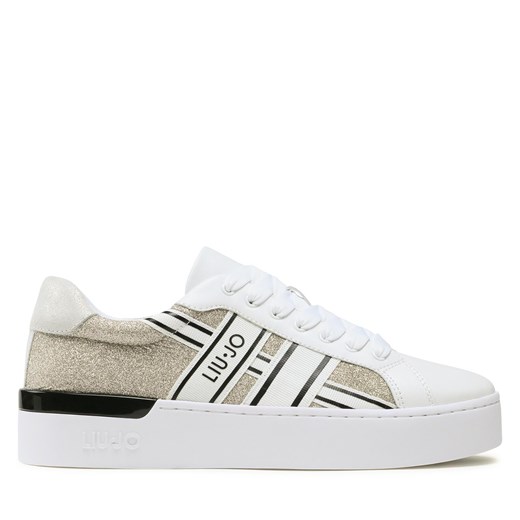 Sneakersy Liu Jo Silvia 87 BF3049 TX069 White 01111 Liu Jo 35 okazja eobuwie.pl