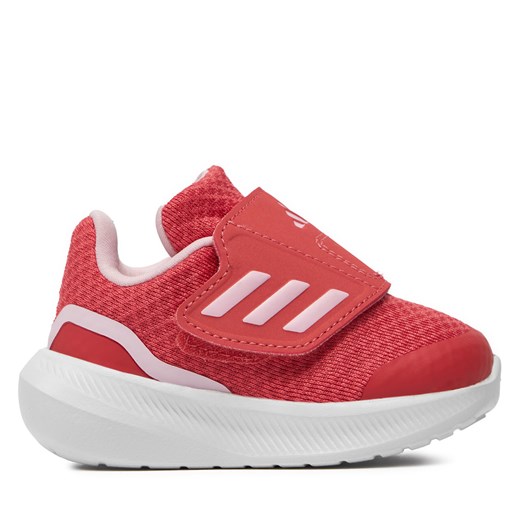 Sneakersy adidas RunFalcon 3.0 Hook-and-Loop ID0601 Czerwony ze sklepu eobuwie.pl w kategorii Buty sportowe dziecięce - zdjęcie 170956575