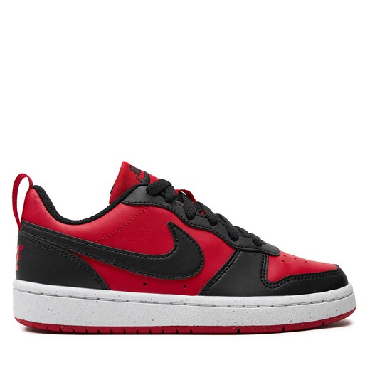 Sneakersy Nike Court Borough Low Recraft (GS) DV5456 600 Czerwony ze sklepu eobuwie.pl w kategorii Buty sportowe dziecięce - zdjęcie 170956717