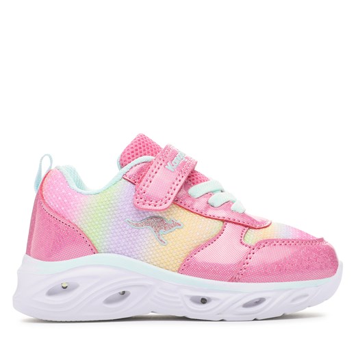 Sneakersy KangaRoos K-Sl Rise Ev 00009 000 6199 M Daisy Pink/Mint ze sklepu eobuwie.pl w kategorii Buty sportowe dziecięce - zdjęcie 170956738