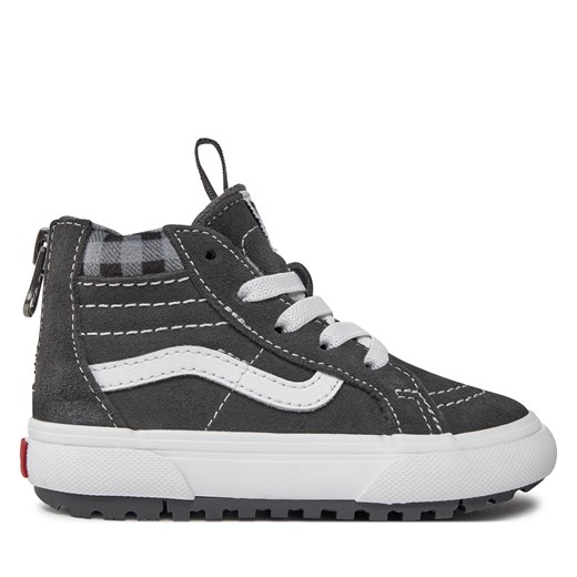 Sneakersy Vans Td Sk8-Hi Zip Mte-1 VN0A5HZ3GYW1 Grey/White Vans 25.5 eobuwie.pl okazja