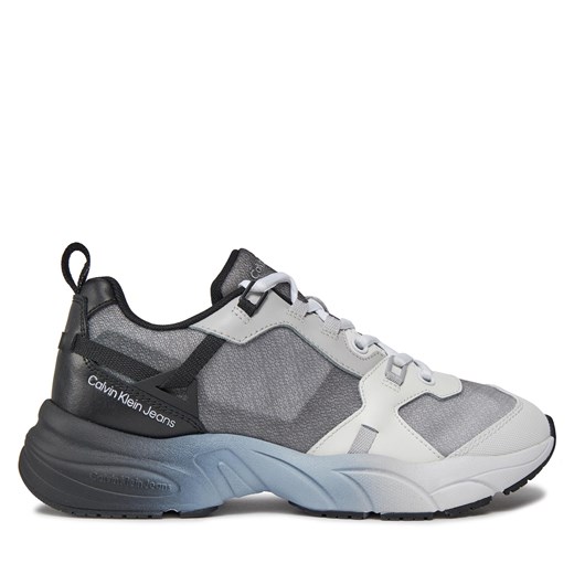 Sneakersy Calvin Klein Jeans Retro Tennis Low Lace Mix Ml Sat YW0YW01307 36 promocja eobuwie.pl