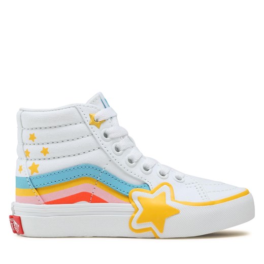 Sneakersy Vans Sk8-Hi Rainbow Star VN000BVMAHP1 True White/Multi ze sklepu eobuwie.pl w kategorii Trampki dziecięce - zdjęcie 170957116