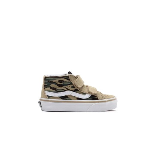 Vans Sneakersy Uy Sk8-Mid Reissue V VN00018TBH11 Brązowy ze sklepu MODIVO w kategorii Trampki dziecięce - zdjęcie 170957477