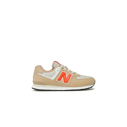 New Balance Sneakersy GC574HBO Beżowy ze sklepu MODIVO w kategorii Buty sportowe dziecięce - zdjęcie 170957545