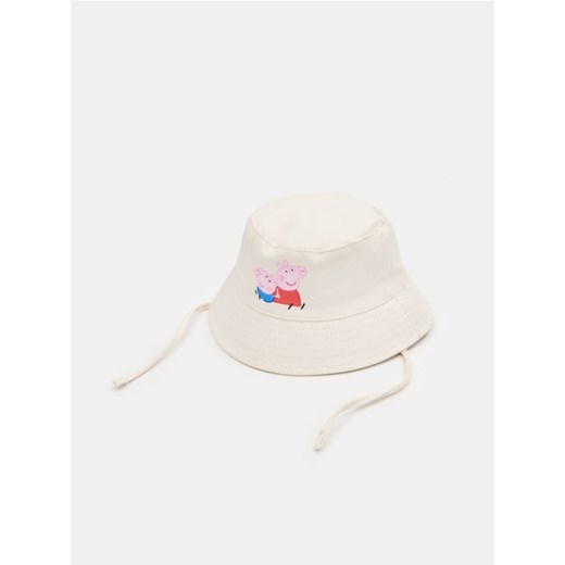 Sinsay - Kapelusz bucket hat Świnka Peppa - beżowy ze sklepu Sinsay w kategorii Czapki dziecięce - zdjęcie 170958958
