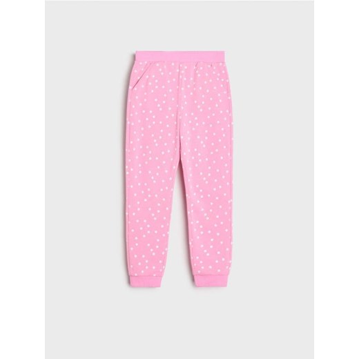 Sinsay - Spodnie dresowe - różowy ze sklepu Sinsay w kategorii Spodnie dziewczęce - zdjęcie 170958975