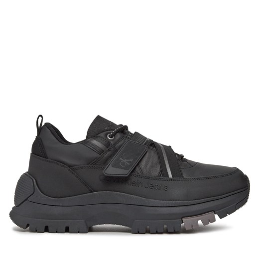 Sneakersy Calvin Klein Jeans Hiking Lace Up Low Band YM0YM00799 Black/Stormfront 43 okazja eobuwie.pl