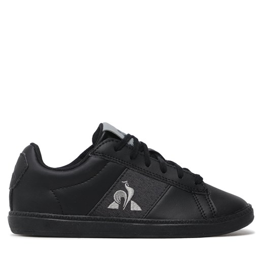 Sneakersy Le Coq Sportif Courtclassic Gs 2 Tones 2310243 Black ze sklepu eobuwie.pl w kategorii Trampki dziecięce - zdjęcie 170960777