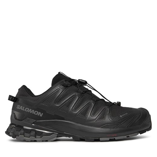 Sneakersy Salomon Xa Pro 3D V9 GORE-TEX L47270100 Black/Phantom/Pewter ze sklepu eobuwie.pl w kategorii Buty trekkingowe męskie - zdjęcie 170961155