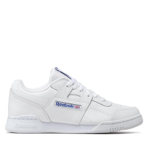 Sneakersy Reebok Workout Plus HP5909 Biały ze sklepu eobuwie.pl w kategorii Buty sportowe męskie - zdjęcie 170961448