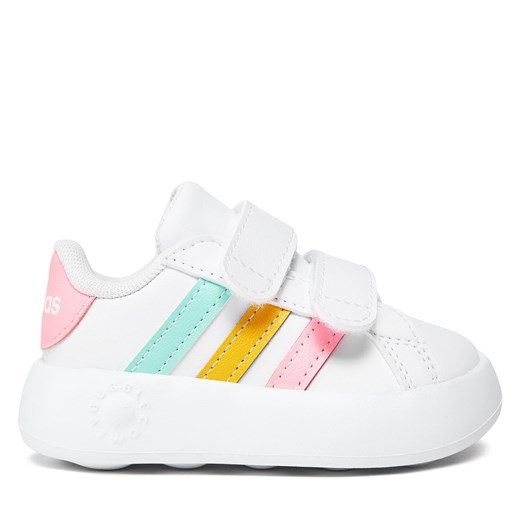 Sneakersy adidas Grand Court 2.0 Cf I IE1371 Biały ze sklepu eobuwie.pl w kategorii Buciki niemowlęce - zdjęcie 170961548