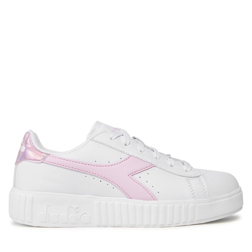 Sneakersy Diadora Game Step GS 101.177376-D0107 White / Metalized Pink ze sklepu eobuwie.pl w kategorii Trampki dziecięce - zdjęcie 170961997