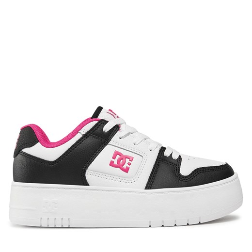 Sneakersy DC Manteca4 Pltfrm ADJS100156 Black/White/Pink KWP 40 eobuwie.pl