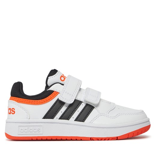 Sneakersy adidas Hoops 3.0 Cf C IG6106 Biały ze sklepu eobuwie.pl w kategorii Buty sportowe dziecięce - zdjęcie 170962315