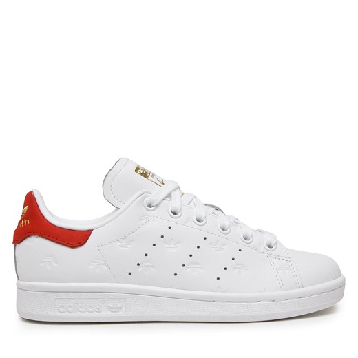 Sneakersy adidas Stan Smith Shoes FZ6370 Biały ze sklepu eobuwie.pl w kategorii Buty sportowe damskie - zdjęcie 170962346
