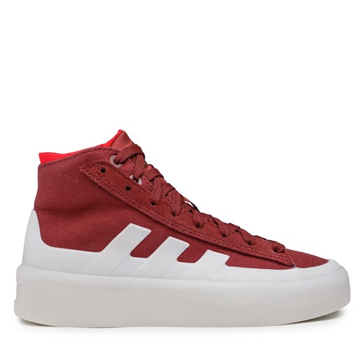 Sneakersy adidas Znsored Hi HP5993 Czerwony ze sklepu eobuwie.pl w kategorii Trampki damskie - zdjęcie 170962439