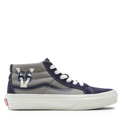 Sneakersy Vans Sk8-Mid VN0007PPNVY1 Vans Since 1966 Navy ze sklepu eobuwie.pl w kategorii Trampki dziecięce - zdjęcie 170962667