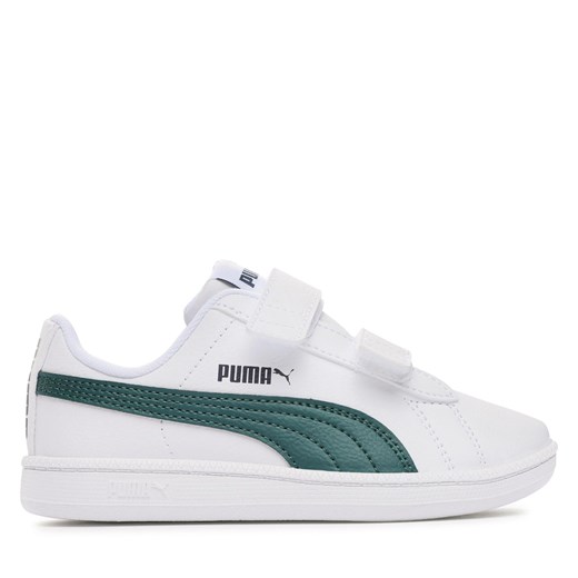 Sneakersy Puma UP V PS 373602 30 Puma White-Malachite-Persian Blue ze sklepu eobuwie.pl w kategorii Trampki dziecięce - zdjęcie 170962798