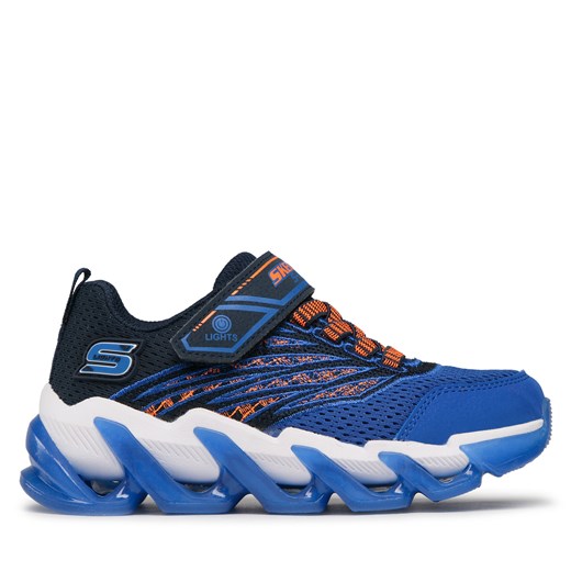 Sneakersy Skechers Nezco 400132L/NVBL Granatowy ze sklepu eobuwie.pl w kategorii Buty sportowe dziecięce - zdjęcie 170962839