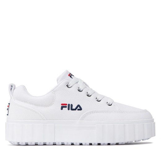 Sneakersy Fila Sandblast C FFW0062.10004 White ze sklepu eobuwie.pl w kategorii Trampki damskie - zdjęcie 170963007