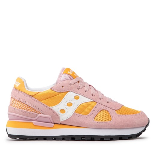 Sneakersy Saucony Shadow Original S1108-835 Pink/Orange ze sklepu eobuwie.pl w kategorii Buty sportowe damskie - zdjęcie 170963987