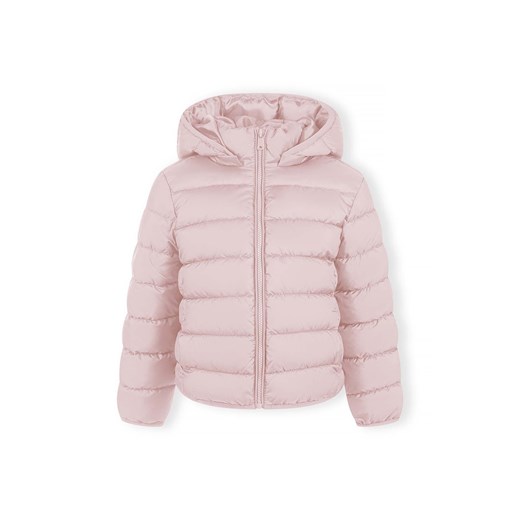 Lekka różowa kurtka z odpinanym kapturem dla dziewczynki ze sklepu 5.10.15 w kategorii Kurtki dziewczęce - zdjęcie 170964126
