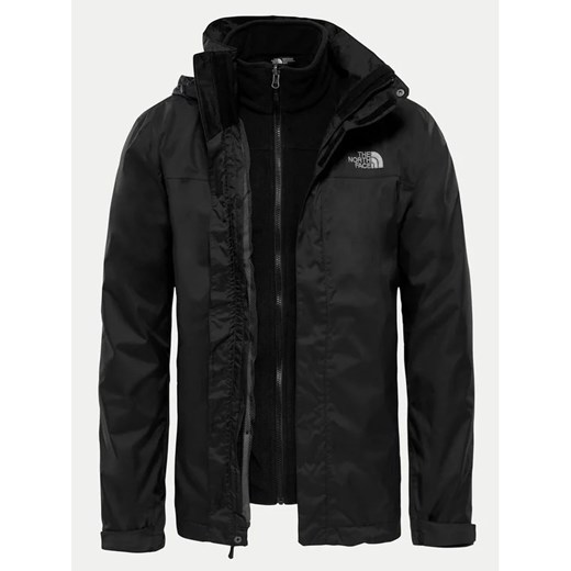 The North Face Kurtka przejściowa Evolve II NF00CG55 Czarny Regular Fit The North Face XXL MODIVO